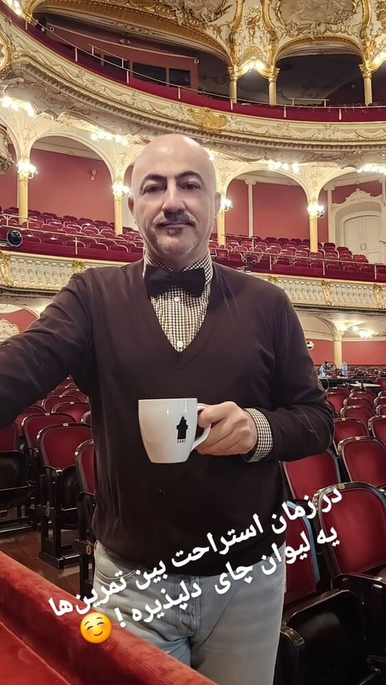  جدید ترین استوری اینستاگرام هومن خلعتبری