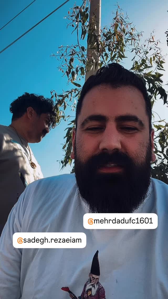  جدید ترین استوری اینستاگرام حسین اکبری
