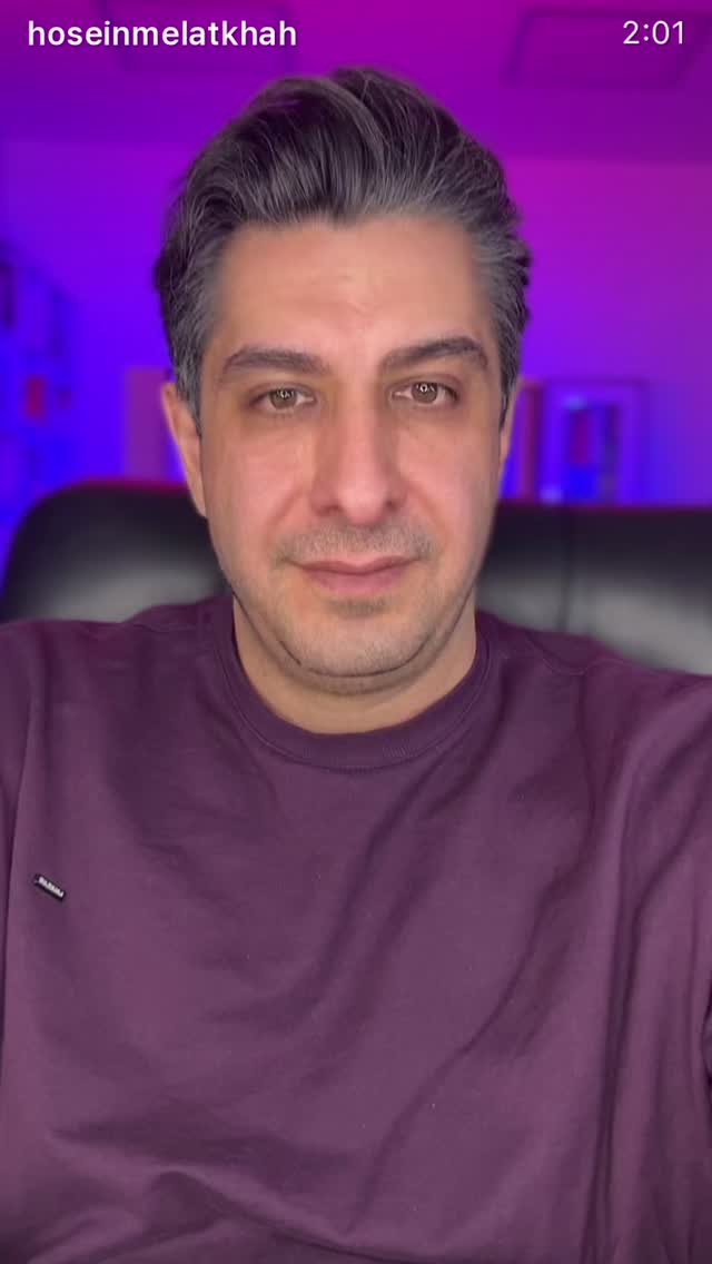  جدید ترین استوری اینستاگرام حسین ملت خواه