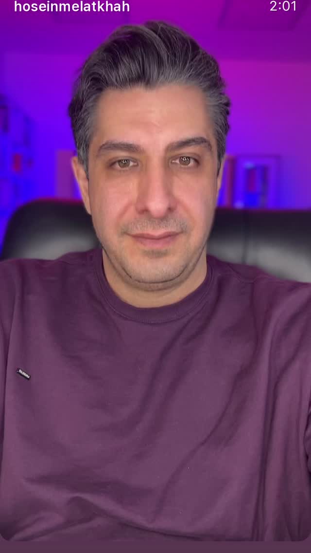  جدید ترین استوری اینستاگرام حسین ملت خواه