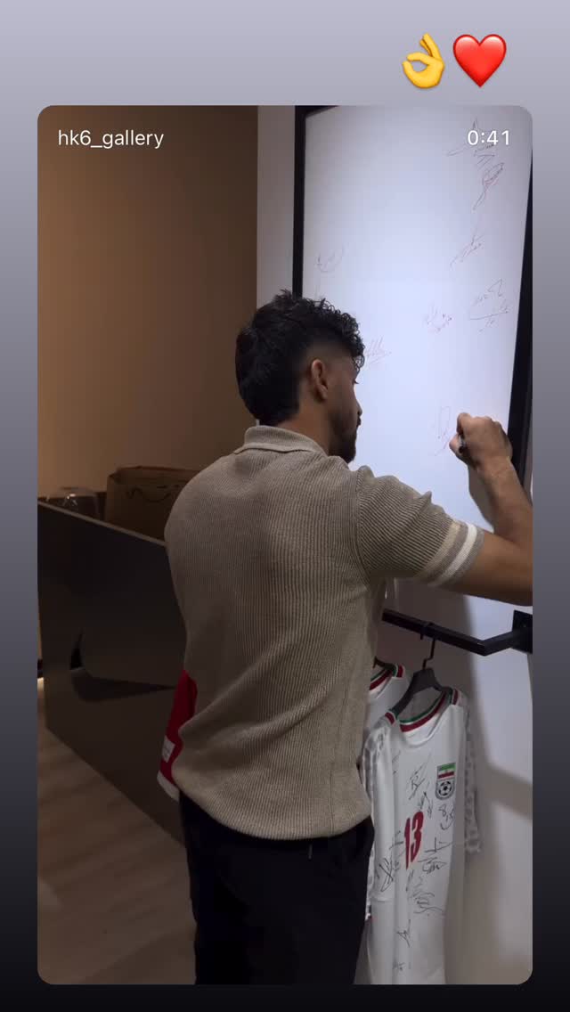  جدید ترین استوری اینستاگرام حسین کنعانی