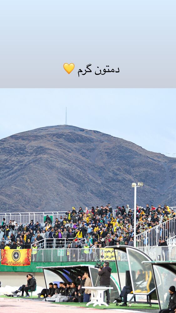  جدید ترین استوری اینستاگرام حسین حسینی