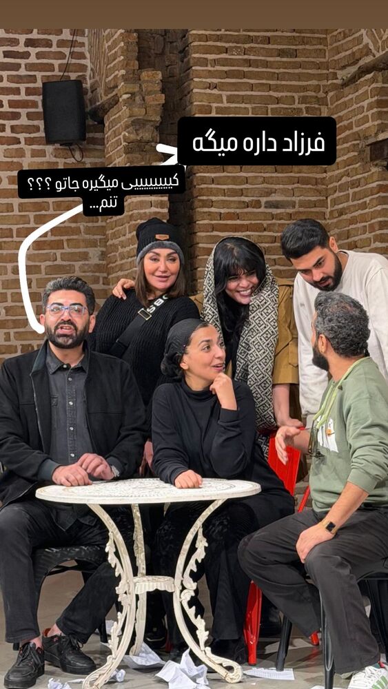  جدید ترین استوری اینستاگرام حسین پورکریمی