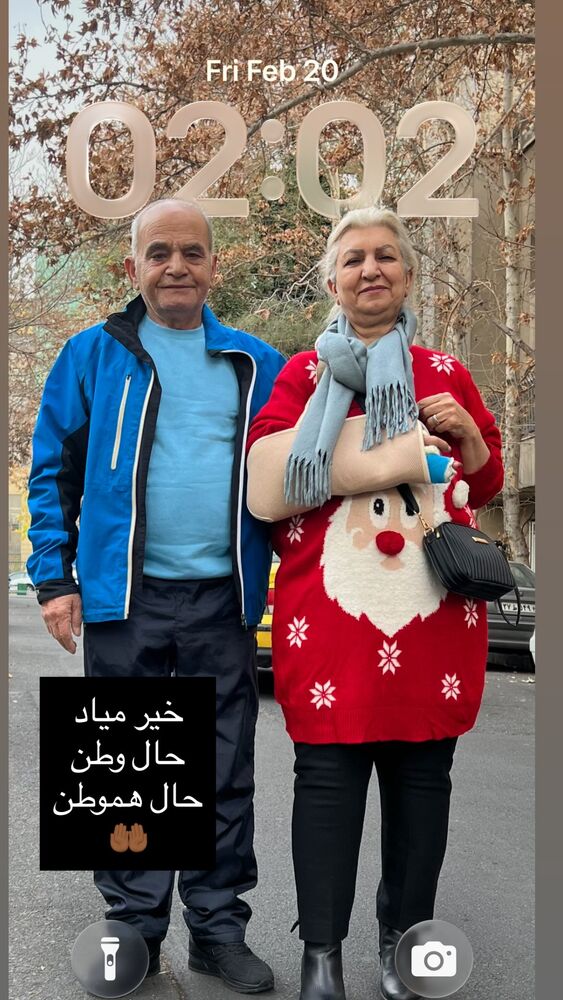  جدید ترین استوری اینستاگرام حسین پورکریمی
