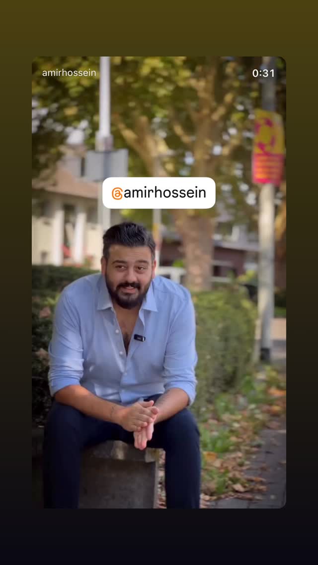  جدید ترین استوری اینستاگرام حسین سلیمانی