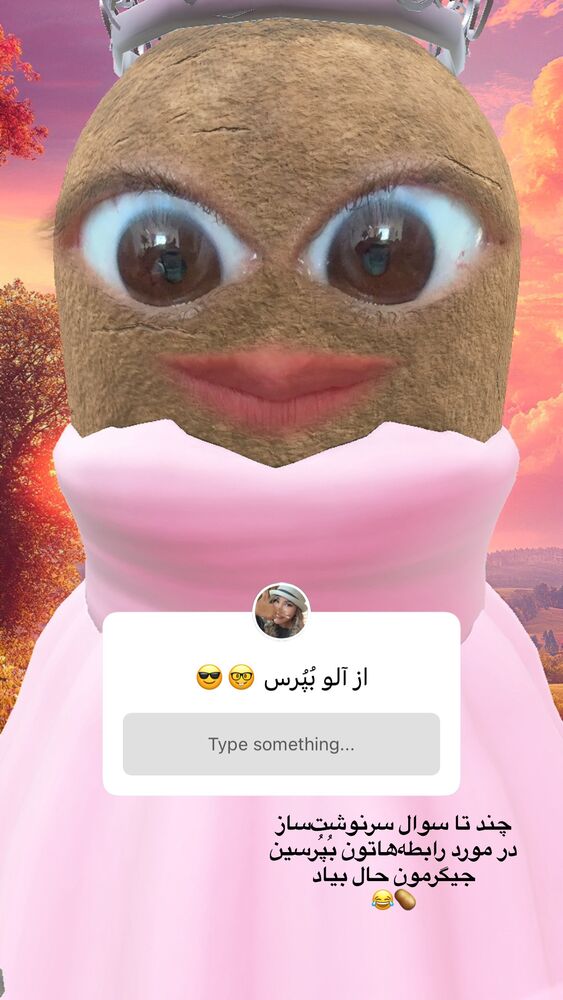  جدید ترین استوری اینستاگرام حانی هوشمند