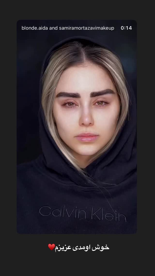  جدید ترین استوری اینستاگرام آیدا منافی