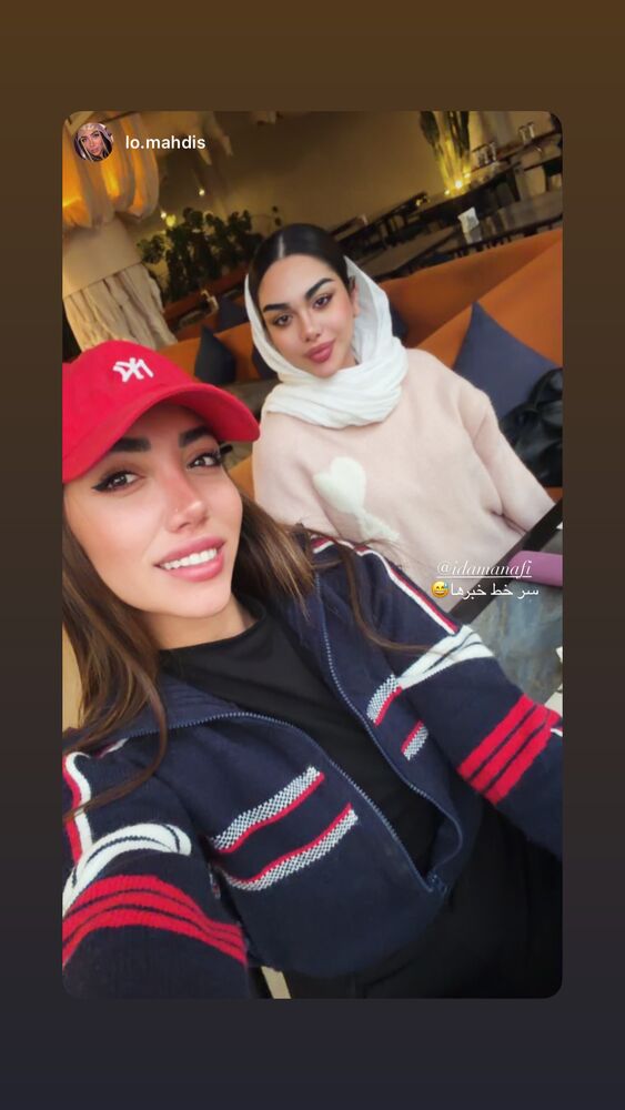  جدید ترین استوری اینستاگرام آیدا منافی
