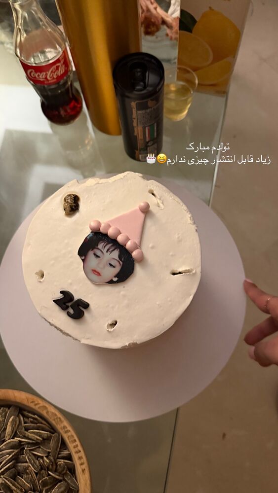  جدید ترین استوری اینستاگرام آیدا منافی