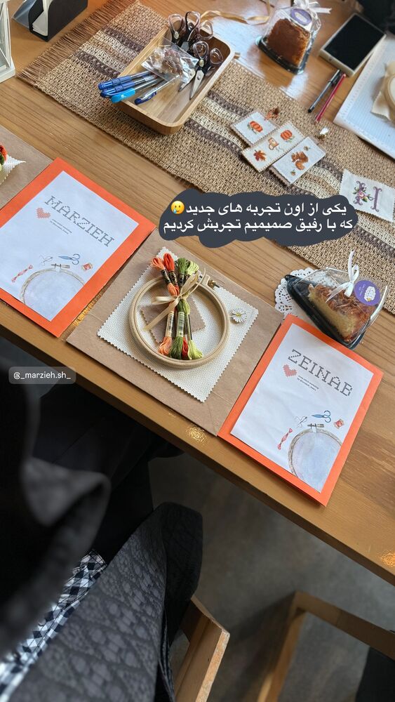  جدید ترین استوری اینستاگرام زینب سادات