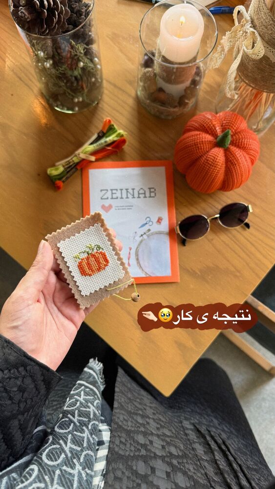  جدید ترین استوری اینستاگرام زینب سادات