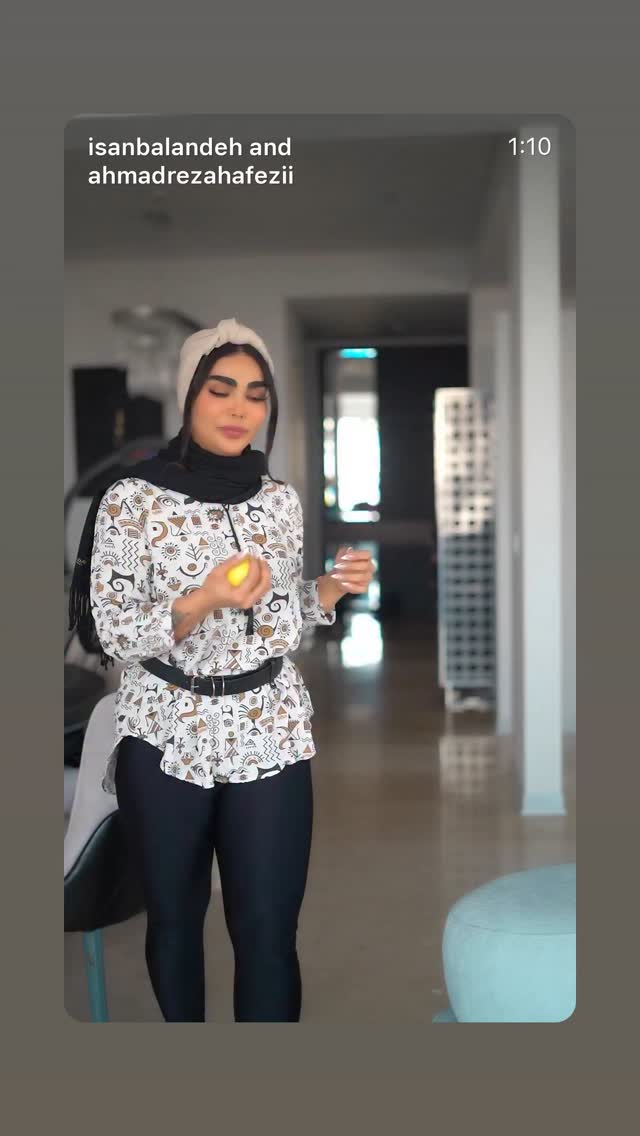  جدید ترین استوری اینستاگرام آیسان بالنده