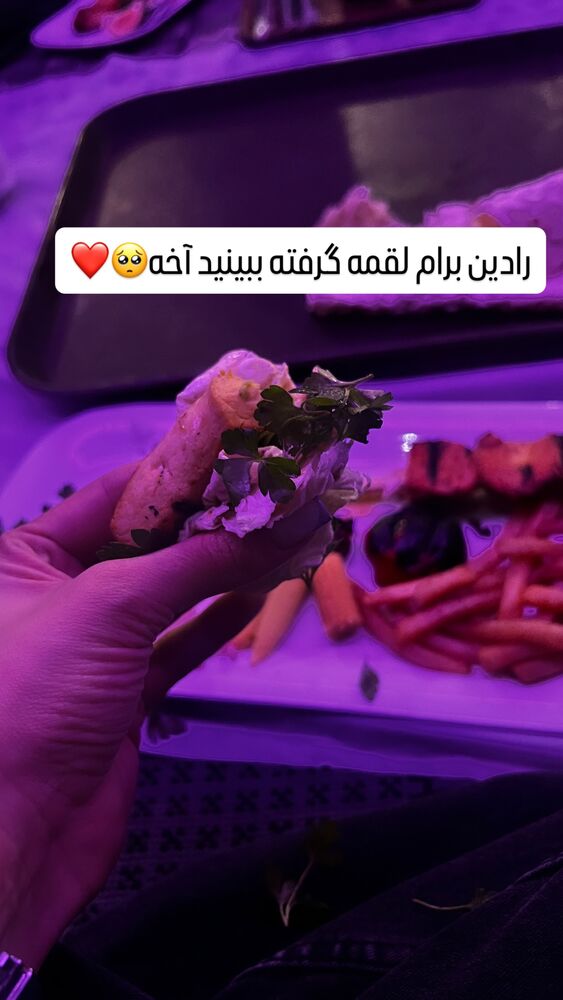  جدید ترین استوری اینستاگرام آیسان بالنده