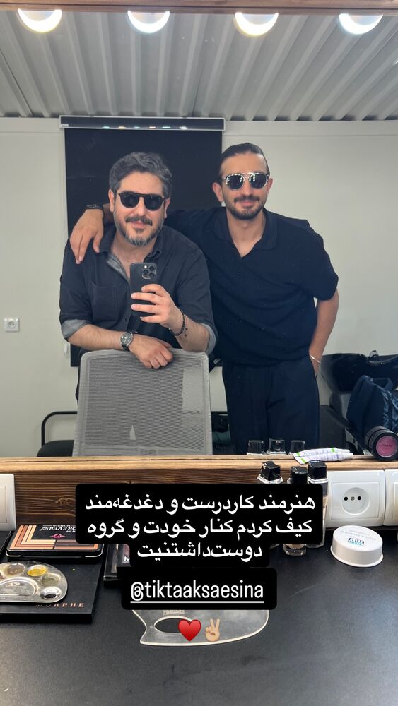 جدید ترین استوری اینستاگرام سهیل مستجابیان