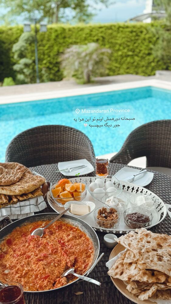 جدید ترین استوری اینستاگرام یاسمین کریمی