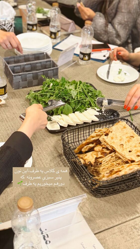  جدید ترین استوری اینستاگرام یاسمین کریمی
