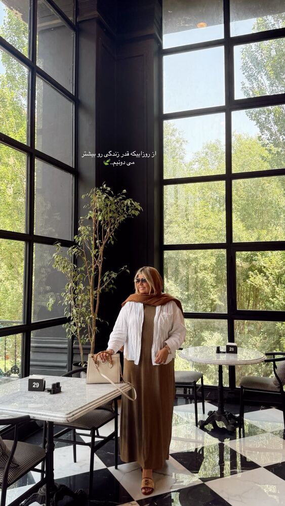  جدید ترین استوری اینستاگرام یاسمین کریمی