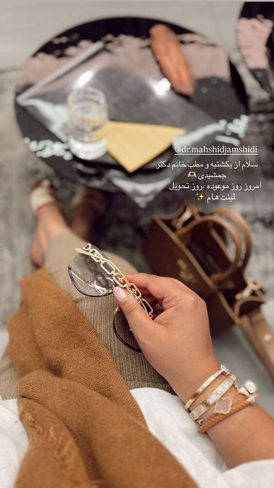  جدید ترین استوری اینستاگرام یاسمین کریمی