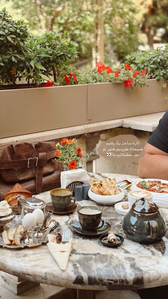  جدید ترین استوری اینستاگرام یاسمین کریمی