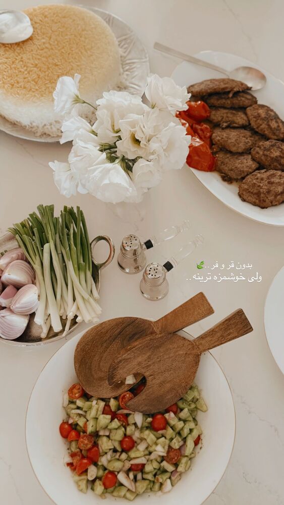  جدید ترین استوری اینستاگرام یاسمین کریمی