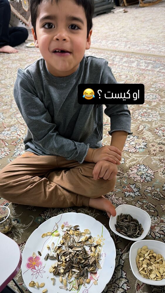  جدید ترین استوری اینستاگرام جواد خواجوی