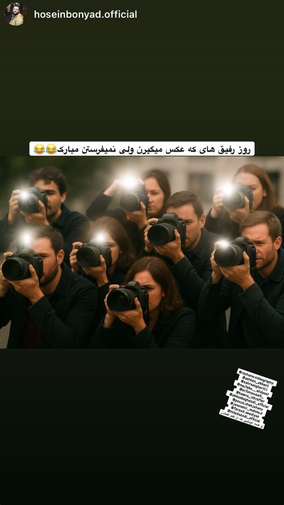  جدید ترین استوری اینستاگرام محمود جوانشیر