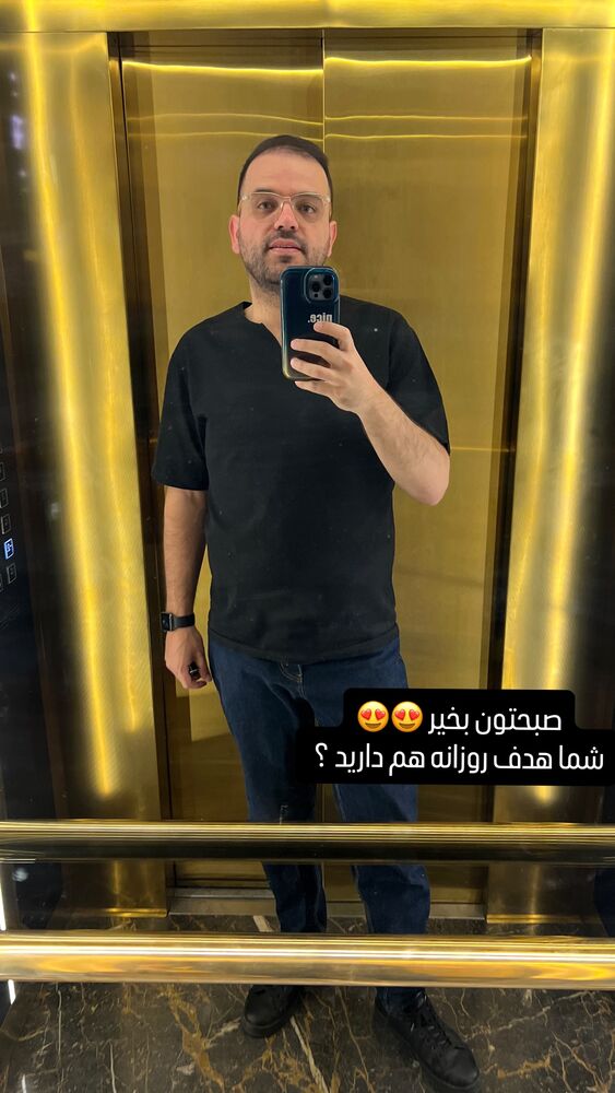  جدید ترین استوری اینستاگرام وحید جام پور