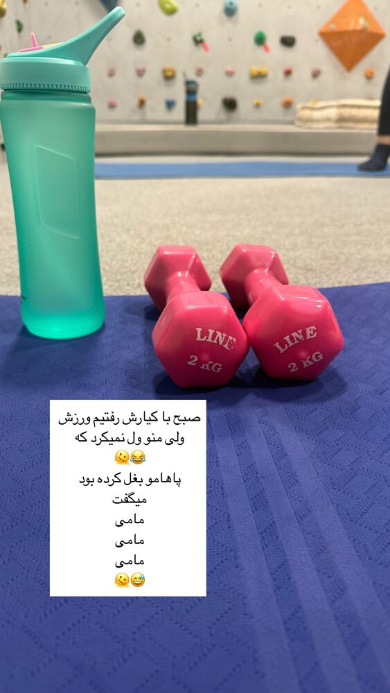  جدید ترین استوری اینستاگرام كامليا رودنشين