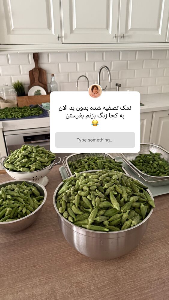  جدید ترین استوری اینستاگرام كامليا رودنشين