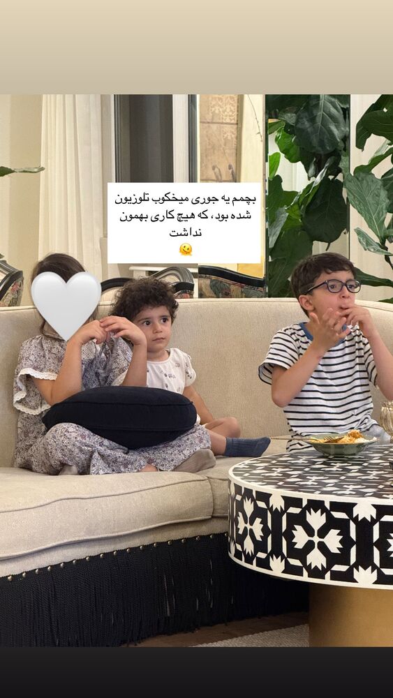  جدید ترین استوری اینستاگرام كامليا رودنشين