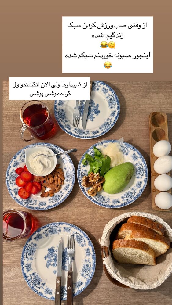  جدید ترین استوری اینستاگرام كامليا رودنشين