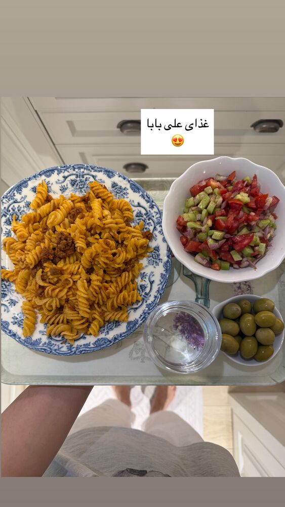  جدید ترین استوری اینستاگرام كامليا رودنشين