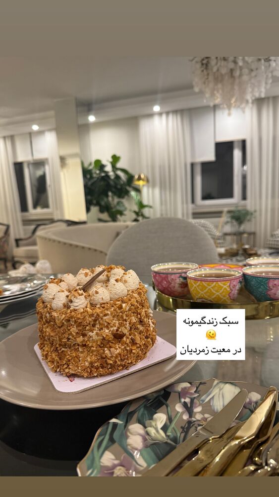 جدید ترین استوری اینستاگرام كامليا رودنشين