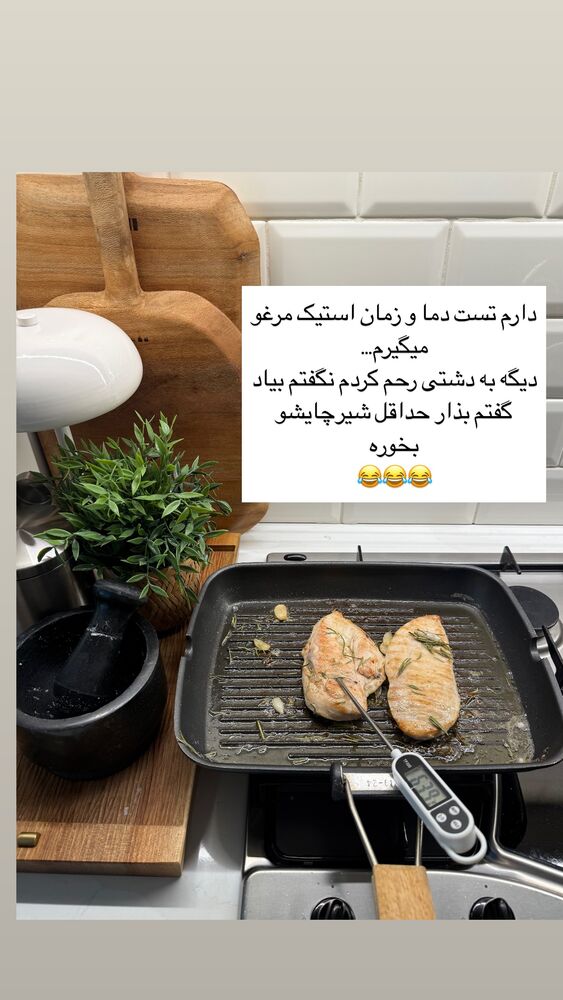  جدید ترین استوری اینستاگرام كامليا رودنشين
