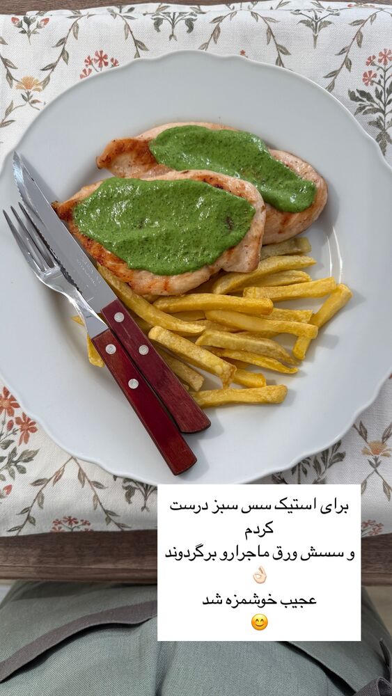  جدید ترین استوری اینستاگرام كامليا رودنشين