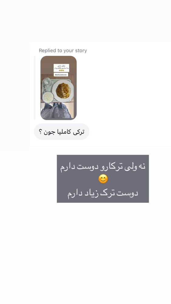  جدید ترین استوری اینستاگرام كامليا رودنشين