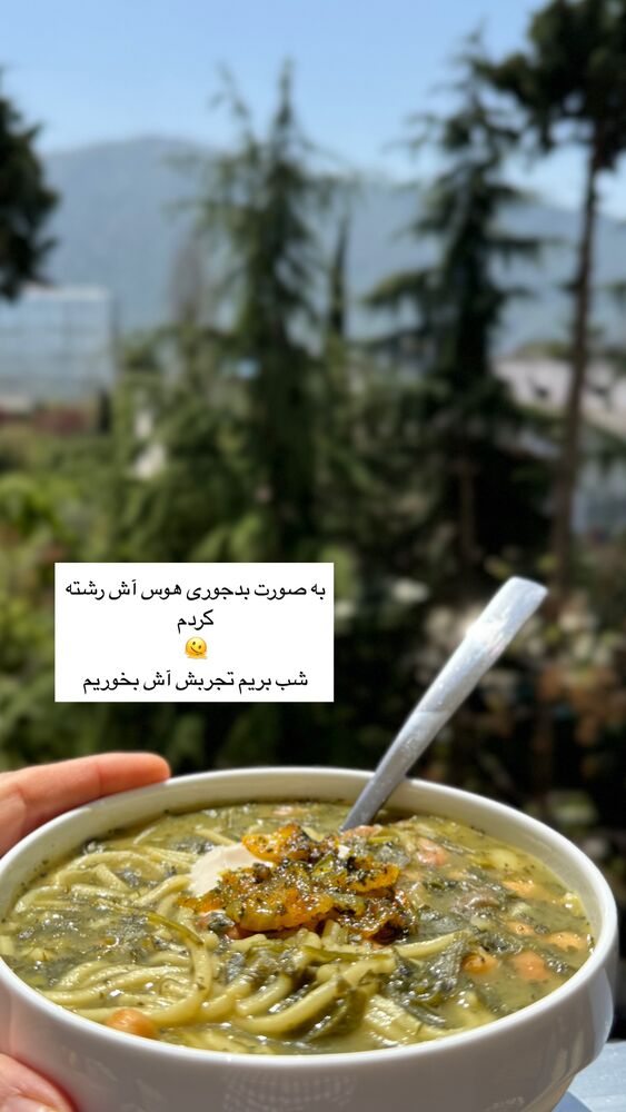  جدید ترین استوری اینستاگرام كامليا رودنشين