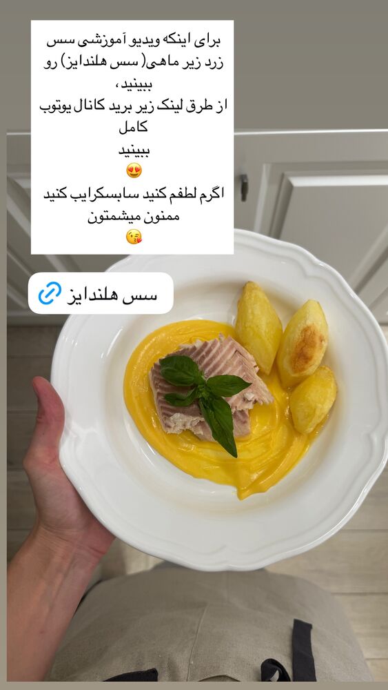  جدید ترین استوری اینستاگرام كامليا رودنشين
