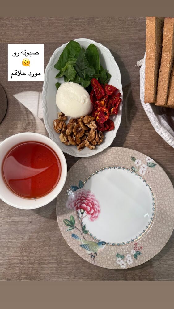  جدید ترین استوری اینستاگرام كامليا رودنشين