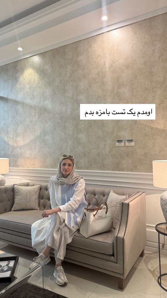  جدید ترین استوری اینستاگرام كامليا رودنشين