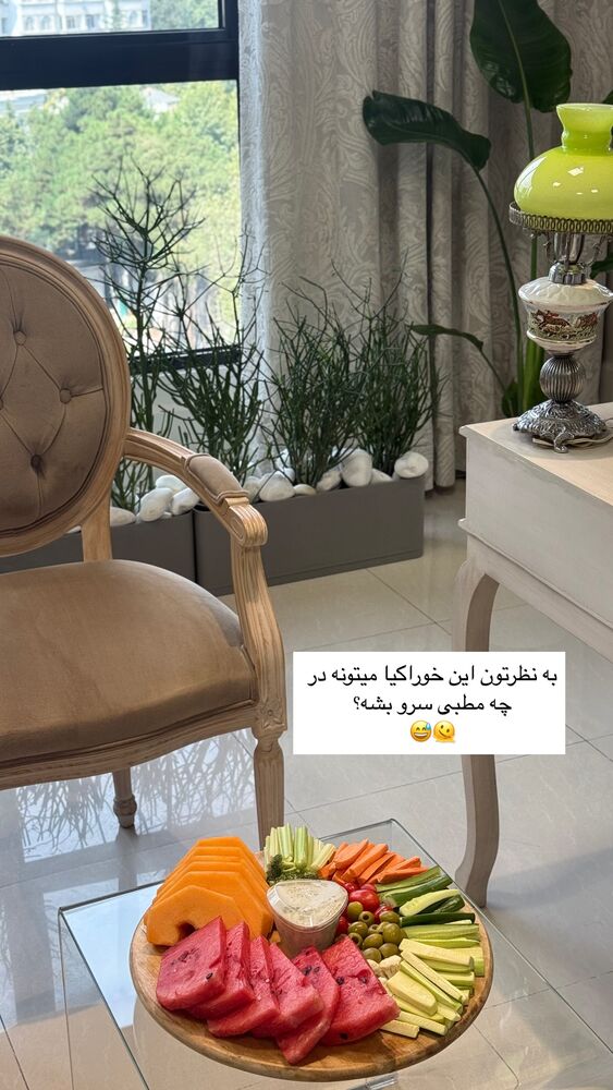  جدید ترین استوری اینستاگرام كامليا رودنشين