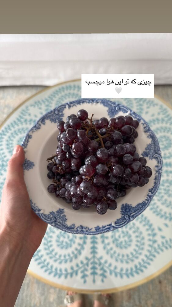  جدید ترین استوری اینستاگرام كامليا رودنشين
