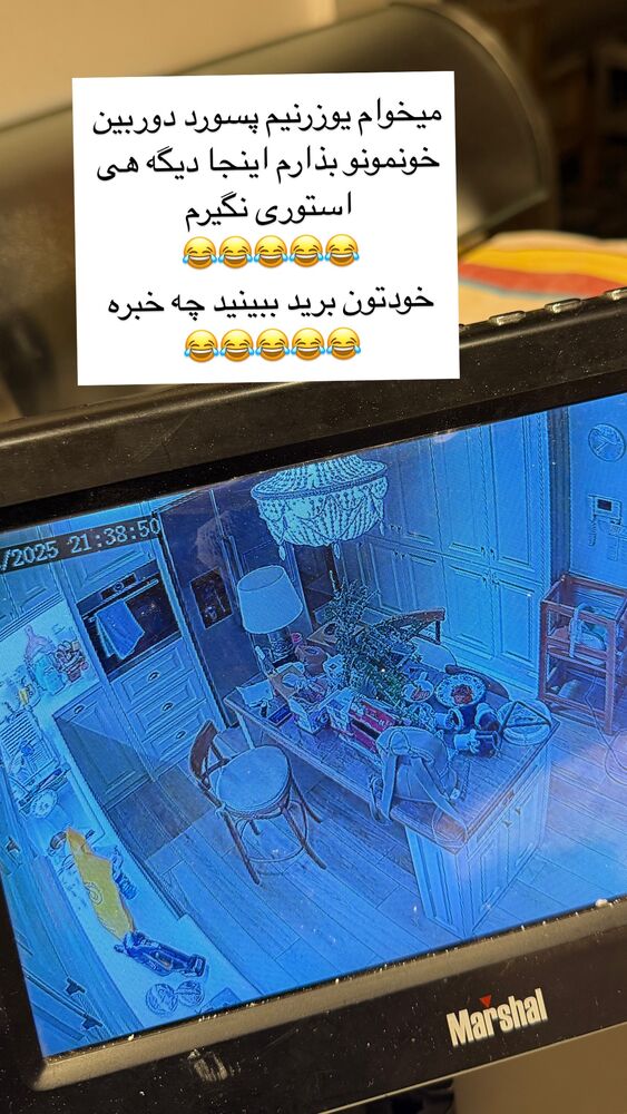  جدید ترین استوری اینستاگرام كامليا رودنشين