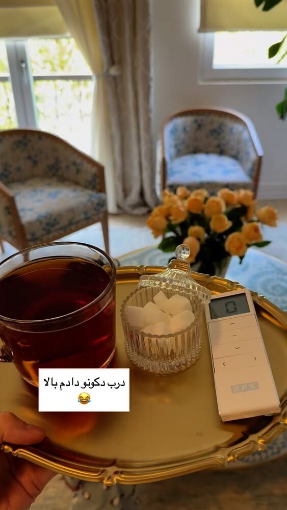  جدید ترین استوری اینستاگرام كامليا رودنشين