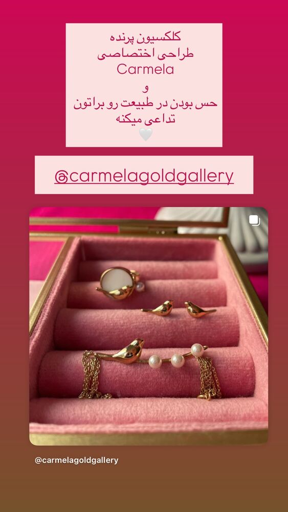  جدید ترین استوری اینستاگرام كامليا رودنشين