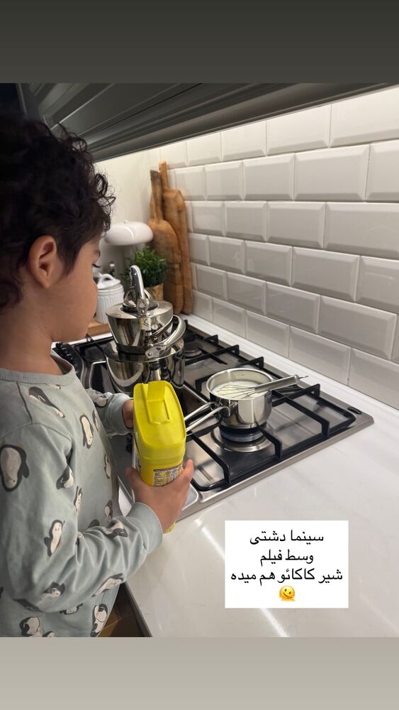  جدید ترین استوری اینستاگرام كامليا رودنشين