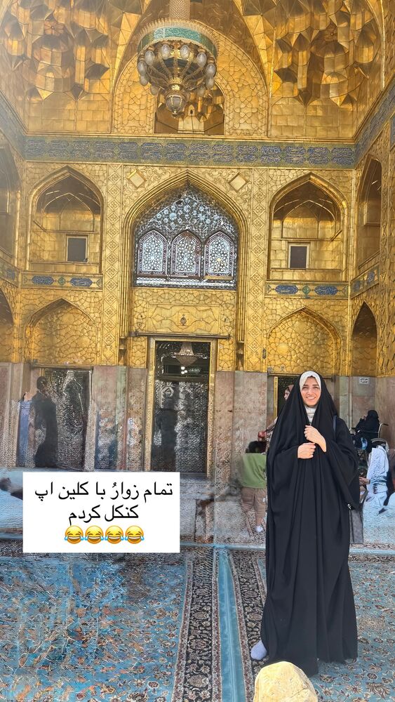 جدید ترین استوری اینستاگرام كامليا رودنشين