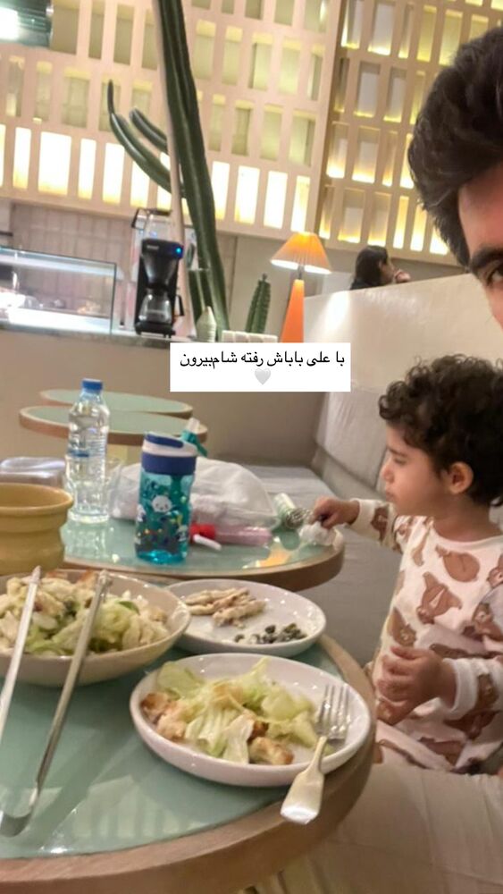  جدید ترین استوری اینستاگرام كامليا رودنشين