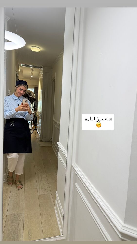  جدید ترین استوری اینستاگرام كامليا رودنشين