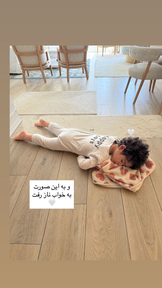  جدید ترین استوری اینستاگرام كامليا رودنشين